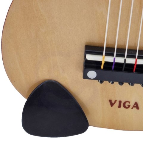 Viga Drewniana gitara dla dzieci Naturalna 21 cali 6 strun Viga Drewniana gitara dla dzieci Naturalna 21 cali 6 strun