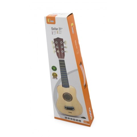 Viga Drewniana gitara dla dzieci Naturalna 21 cali 6 strun Viga Drewniana gitara dla dzieci Naturalna 21 cali 6 strun