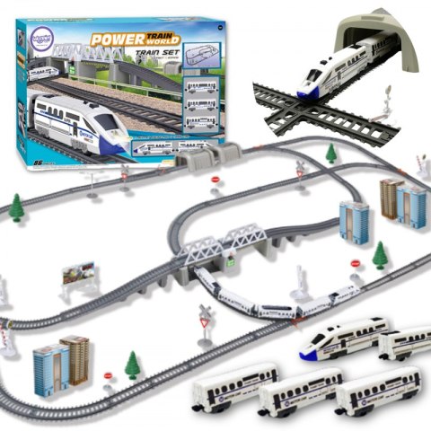 WOOPIE Kolejka Elektryczna Ogromny 914 cm Tor Most Tunel 86 el. WOOPIE Kolejka Elektryczna Ogromny 914 cm Tor Most Tunel 86 el.