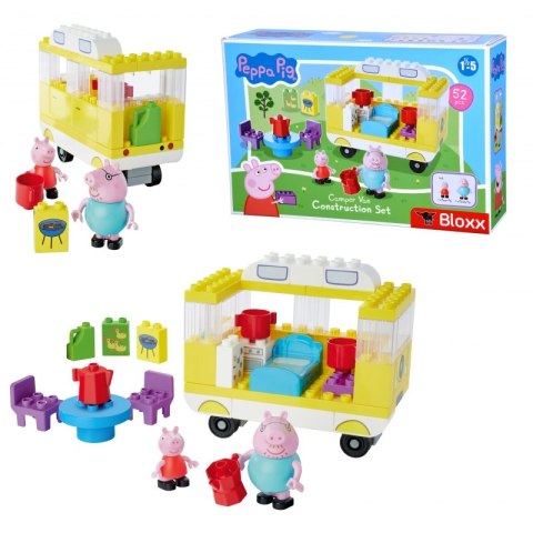 BIG Kamper Klocki Swinka Peppa Bloxx 54 el + 2 figurki BIG Kamper Klocki Swinka Peppa Bloxx 54 el + 2 figurki