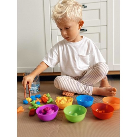 WOOPIE Gra Edukacyjna Montessori Sorter Kolorów Morska Kraina 64 el. WOOPIE Gra Edukacyjna Montessori Sorter Kolorów Morska Kraina 64 el.