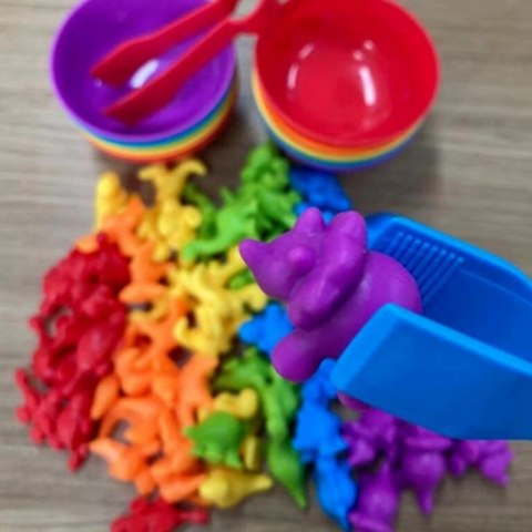 WOOPIE Gra Edukacyjna Montessori Sorter Kolorów Pojazdy 44 el. WOOPIE Gra Edukacyjna Montessori Sorter Kolorów Pojazdy 44 el.
