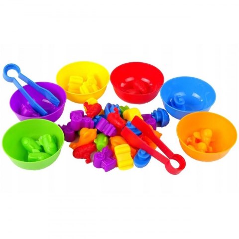 WOOPIE Gra Edukacyjna Montessori Sorter Kolorów Pojazdy 44 el. WOOPIE Gra Edukacyjna Montessori Sorter Kolorów Pojazdy 44 el.