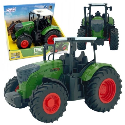 WOOPIE Traktor Ciągnik Gumowe Koła Zielony WOOPIE Traktor Ciągnik Gumowe Koła Zielony