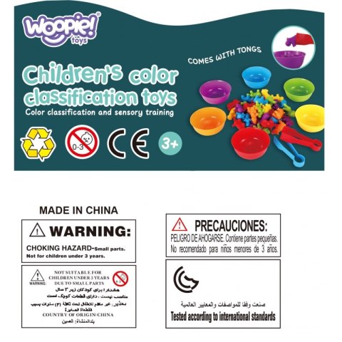 WOOPIE Zestaw Edukacyjny Nauka Liczenia Montessori Sorter Kolorów Morska Kraina 111 el. WOOPIE Zestaw Edukacyjny Nauka Liczenia Montessori Sorter Kolorów Morska Kraina 111 el.
