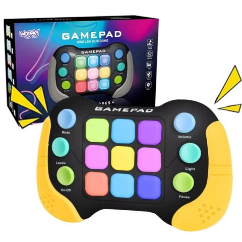 WOOPIE Elektroniczna Gra Zręcznościowa Pop-It Fidget Toy Gamepad WOOPIE Elektroniczna Gra Zręcznościowa Pop-It Fidget Toy Gamepad