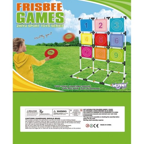 WOOPIE Frisbee XXL Gra Zręcznościowa Rzut do Celu WOOPIE Frisbee XXL Gra Zręcznościowa Rzut do Celu
