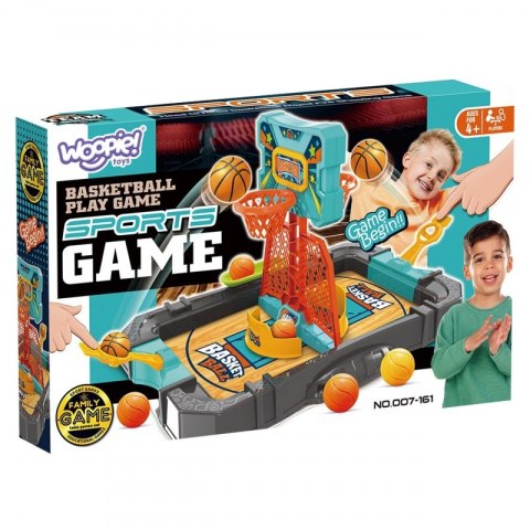 WOOPIE Gra MINI Stół do Koszykówki 4+ WOOPIE Gra MINI Stół do Koszykówki 4+