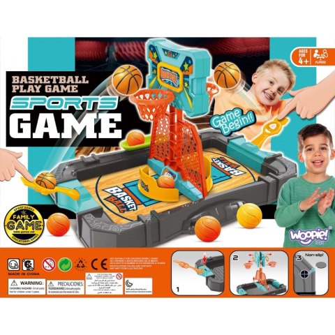 WOOPIE Gra MINI Stół do Koszykówki 4+ WOOPIE Gra MINI Stół do Koszykówki 4+