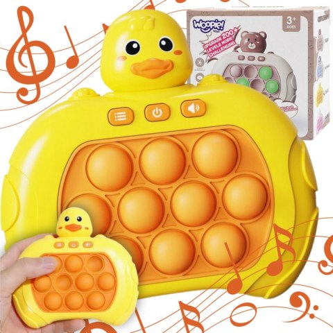 WOOPIE Gra POP IT Interaktywna Antystresowa Zręcznościowa Kaczka WOOPIE Gra POP IT Interaktywna Antystresowa Zręcznościowa Kaczka