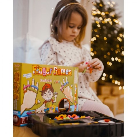 WOOPIE Gra Zręcznościowa FINGER GAMES Kolorowe Gumki 4+ WOOPIE Gra Zręcznościowa FINGER GAMES Kolorowe Gumki 4+