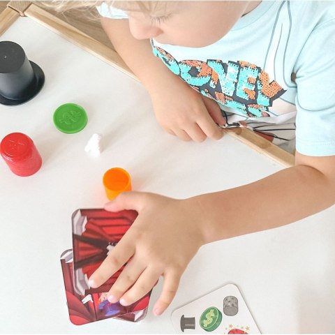 WOOPIE Gra sztuczki Magiczne z Kapeluszem Mały Magik 4+ WOOPIE Gra sztuczki Magiczne z Kapeluszem Mały Magik 4+