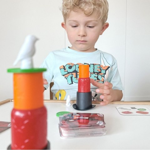 WOOPIE Gra sztuczki Magiczne z Kapeluszem Mały Magik 4+ WOOPIE Gra sztuczki Magiczne z Kapeluszem Mały Magik 4+
