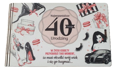 Pudełko na pieniądze 9,5 x 16cm banknotówka kolor PANI GADŻET 3302-PIG40 Pudełko na pieniądze 9,5 x 16cm banknotówka kolor PANI GADŻET 3302-PIG40
