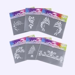 Szablony do twarzy 17 x 12 cm FAS-2038 Szablony do twarzy 17 x 12 cm FAS-2038