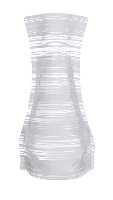 Wazon plastikowy składany paski HP1012 Wazon plastikowy składany paski HP1012