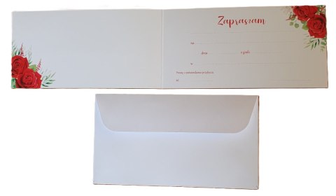 Zaproszenia 10szt. nr023 Zaproszenia 10szt. nr023