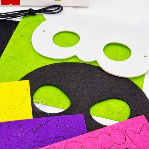 WOOPIE ART&FUN Zestaw Kreatywny Maski Filcowe Zrób to Sam 4 szt. WOOPIE ART&FUN Zestaw Kreatywny Maski Filcowe Zrób to Sam 4 szt.