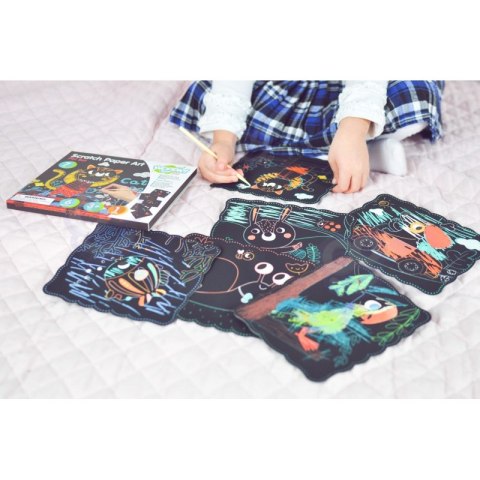 WOOPIE ART&FUN Zestaw Kreatywny Wydrapywanki dla Dzieci 7 el. WOOPIE ART&FUN Zestaw Kreatywny Wydrapywanki dla Dzieci 7 el.