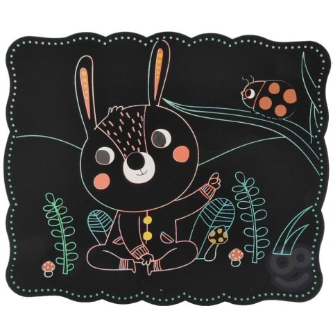 WOOPIE ART&FUN Zestaw Kreatywny Wydrapywanki dla Dzieci 7 el. WOOPIE ART&FUN Zestaw Kreatywny Wydrapywanki dla Dzieci 7 el.
