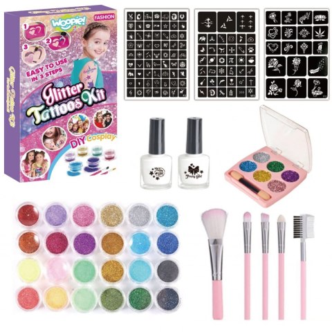 WOOPIE ART&FUN Zestaw XL do Robienia Tatuaży WOOPIE ART&FUN Zestaw XL do Robienia Tatuaży