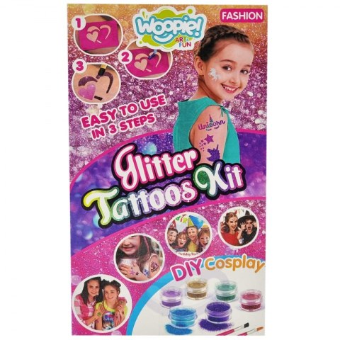 WOOPIE ART&FUN Zestaw XL do Robienia Tatuaży WOOPIE ART&FUN Zestaw XL do Robienia Tatuaży