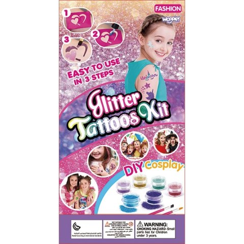 WOOPIE ART&FUN Zestaw XL do Robienia Tatuaży WOOPIE ART&FUN Zestaw XL do Robienia Tatuaży