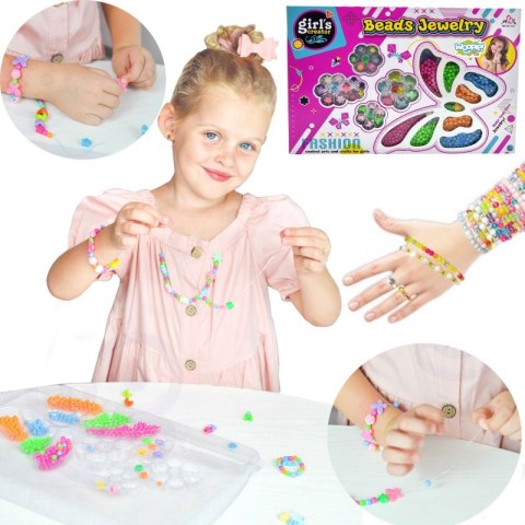 WOOPIE ART&FUN Zestaw do Robienia Biżuterii Bransoletek Wisiorków Pierścionków Kolczyków z Motylkami WOOPIE ART&FUN Zestaw do Robienia Biżuterii Bransoletek Wisiorków Pierścionków Kolczyków z Motylkami