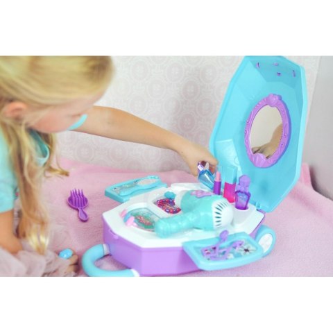 WOOPIE Toaletka dla Dziewczynki 2w1 Salon Piękności w Walizce WOOPIE Toaletka dla Dziewczynki 2w1 Salon Piękności w Walizce