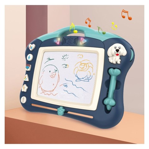 WOOPIE Znikopis Interaktywna Tablica Magnetyczna Tablet Graficzny Muzyka Swiatło Niebieski WOOPIE Znikopis Interaktywna Tablica Magnetyczna Tablet Graficzny Muzyka Swiatło Niebieski