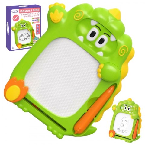 WOOPIE Znikopis Tablica Magnetyczna 2w1 Gra Zręcznościowa Pinball Flipper Zielona WOOPIE Znikopis Tablica Magnetyczna 2w1 Gra Zręcznościowa Pinball Flipper Zielona