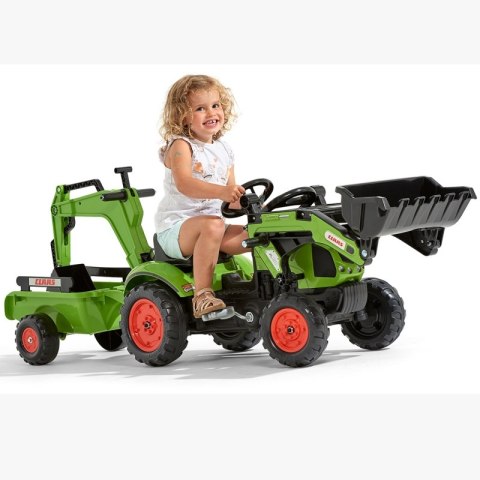 FALK Traktor z Przyczepą CLAAS Arion Backhoe ŁYŻKA + Ładowarka Od 2 Lat FALK Traktor z Przyczepą CLAAS Arion Backhoe ŁYŻKA + Ładowarka Od 2 Lat