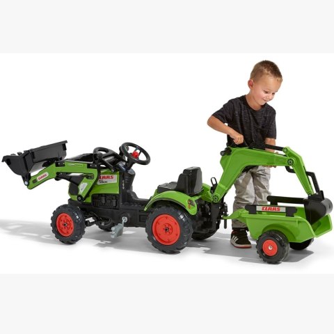 FALK Traktor z Przyczepą CLAAS Arion Backhoe ŁYŻKA + Ładowarka Od 2 Lat FALK Traktor z Przyczepą CLAAS Arion Backhoe ŁYŻKA + Ładowarka Od 2 Lat