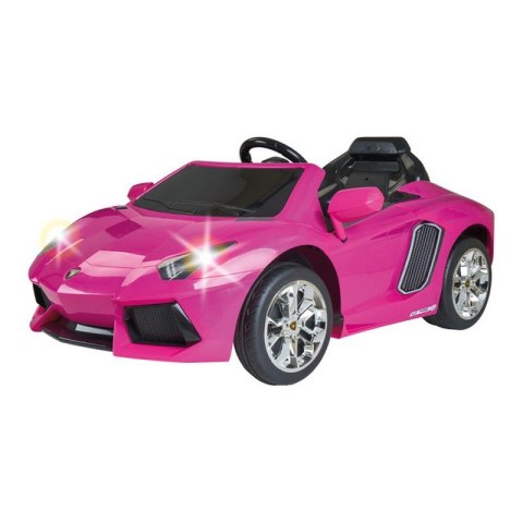 FEBER Lamborghini Aventador Pink samochód elektryczny 6V 3+ FEBER Lamborghini Aventador Pink samochód elektryczny 6V 3+
