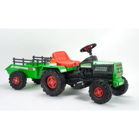 INJUSA Traktor Na Akumulator Basic 6V + Przyczepka INJUSA Traktor Na Akumulator Basic 6V + Przyczepka