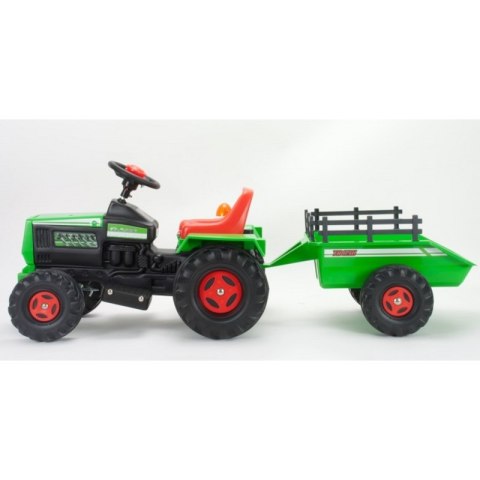 INJUSA Traktor Na Akumulator Basic 6V + Przyczepka INJUSA Traktor Na Akumulator Basic 6V + Przyczepka