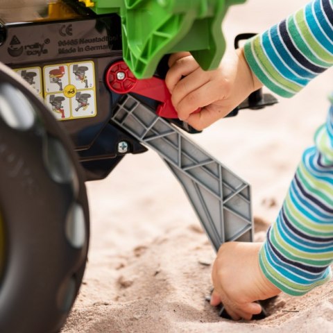 John Deere RollyBackhoe - Koparka Rolly Toys doczepiana łyżka John Deere RollyBackhoe - Koparka Rolly Toys doczepiana łyżka