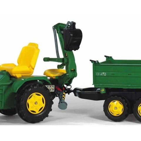 John Deere RollyBackhoe - Koparka Rolly Toys doczepiana łyżka John Deere RollyBackhoe - Koparka Rolly Toys doczepiana łyżka