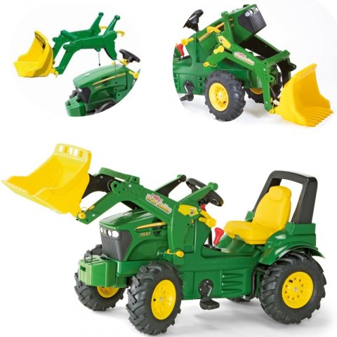Rolly Toys rollyFarmtrac John Deere 7930 - Traktor na pedały z łyżką Zielony Rolly Toys rollyFarmtrac John Deere 7930 - Traktor na pedały z łyżką Zielony