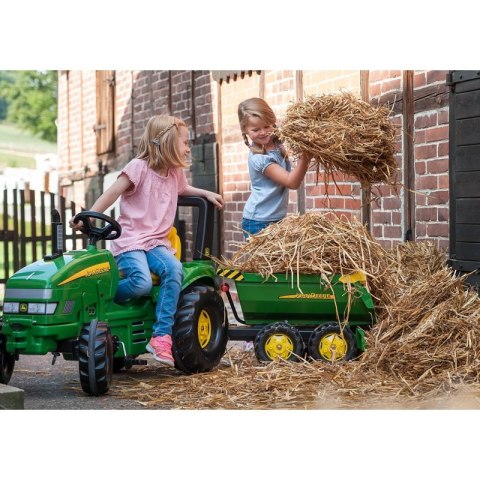 Rolly Toys rollyHalfpipe John Deere Przyczepa wywrotka Rolly Toys rollyHalfpipe John Deere Przyczepa wywrotka