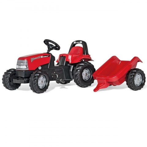 Rolly Toys rollyKid Case 1170 CVX Traktor na Pedały z Przyczepką Case Czerwony Rolly Toys rollyKid Case 1170 CVX Traktor na Pedały z Przyczepką Case Czerwony