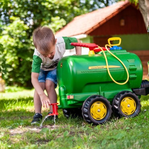 Rolly Toys rollyTanker John Deere cysterna dwuosiowa + pompka Rolly Toys rollyTanker John Deere cysterna dwuosiowa + pompka
