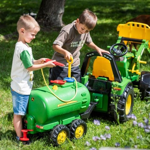 Rolly Toys rollyTanker John Deere cysterna dwuosiowa + pompka Rolly Toys rollyTanker John Deere cysterna dwuosiowa + pompka