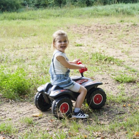 BIG Jeździk Bobby Quad Racing Czarny BIG Jeździk Bobby Quad Racing Czarny