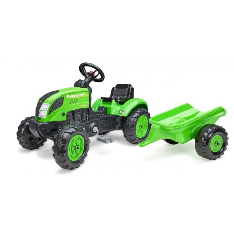 FALK Country Farmer Traktorek na Pedały z Przyczepką Zielony 2-5 lat FALK Country Farmer Traktorek na Pedały z Przyczepką Zielony 2-5 lat