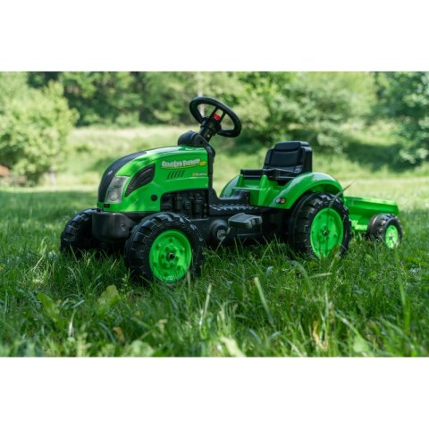 FALK Country Farmer Traktorek na Pedały z Przyczepką Zielony 2-5 lat FALK Country Farmer Traktorek na Pedały z Przyczepką Zielony 2-5 lat