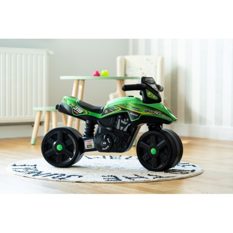 FALK Jeździk Racing Zielony Motorek Szerokie Koła od 1 roku FALK Jeździk Racing Zielony Motorek Szerokie Koła od 1 roku