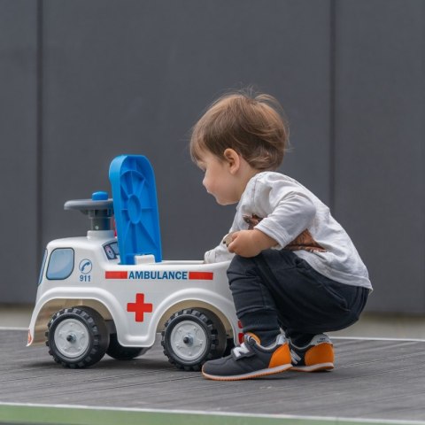 FALK Jeździk Samochód Ambulans z Klaksonem od 1 roku FALK Jeździk Samochód Ambulans z Klaksonem od 1 roku