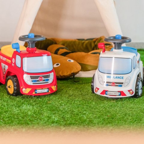 FALK Jeździk Samochód Ambulans z Klaksonem od 1 roku FALK Jeździk Samochód Ambulans z Klaksonem od 1 roku