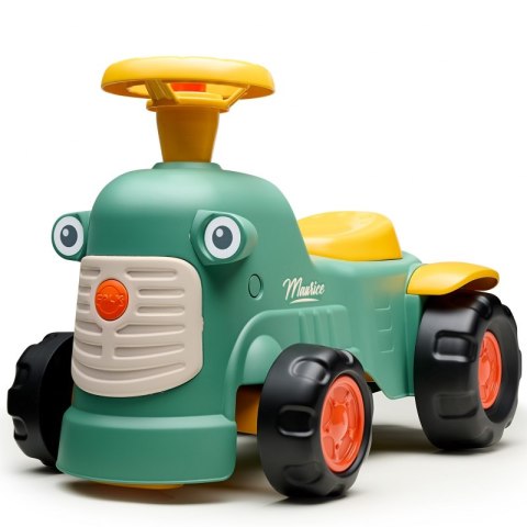 FALK Traktorek Baby Maurice Zielony Vintage z Przyczepką od 1 roku FALK Traktorek Baby Maurice Zielony Vintage z Przyczepką od 1 roku